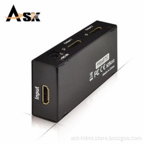 European popular use HDMI Splitter 1X2, 1080P, 3D